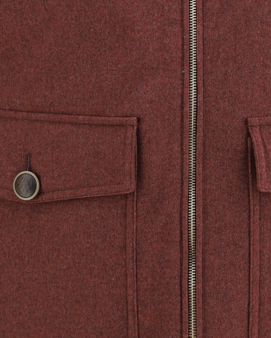 Brunello Cucinelli Wool Padded Vest, view 5