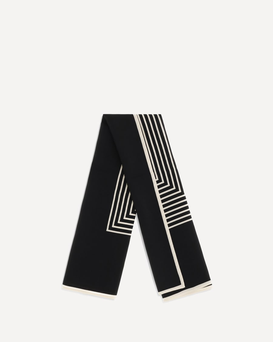Toteme Monogram silk Scarf, view 2