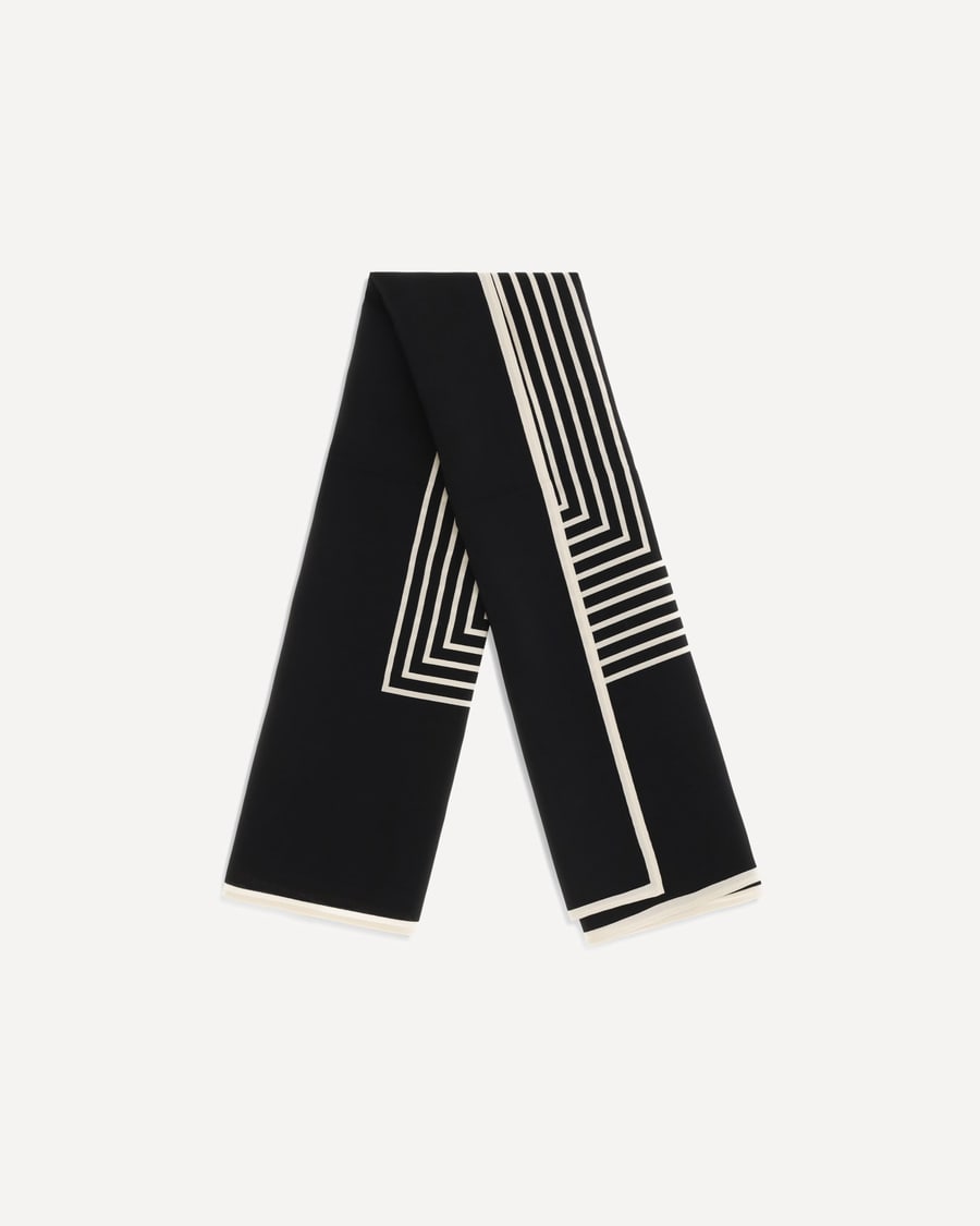 Toteme Monogram silk Scarf, view 4