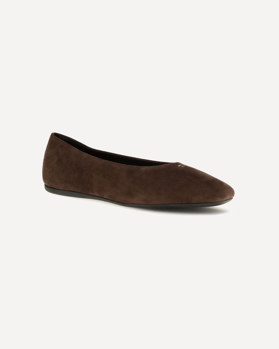 Prada Suede leather Ballerinas, view 4