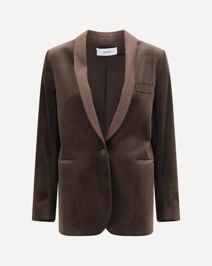 LARDINI Velvet Blazer