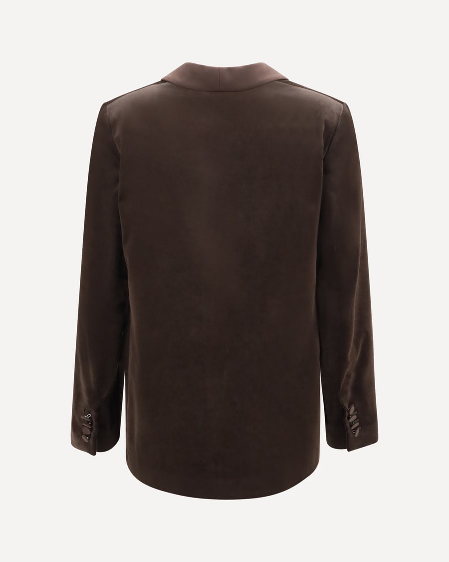 LARDINI Velvet Blazer, view 4