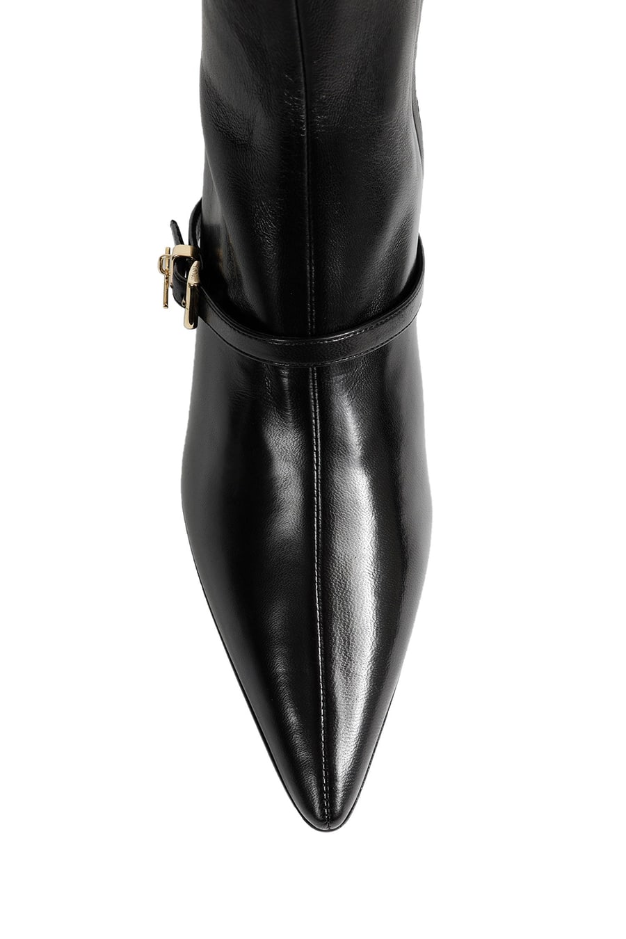 Prada Stretch Nappa Leather Ankle Boots, view 5