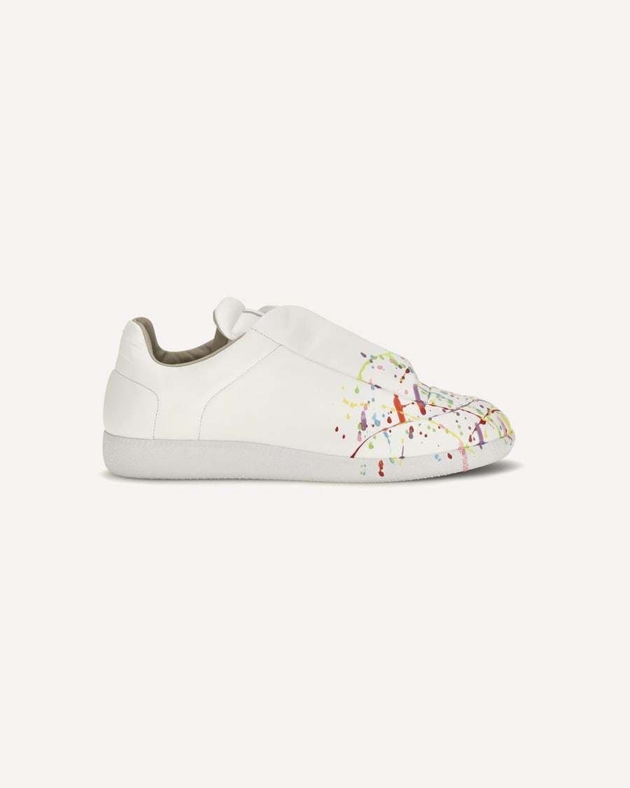 MARGIELA Future leather Sneakers, view 3