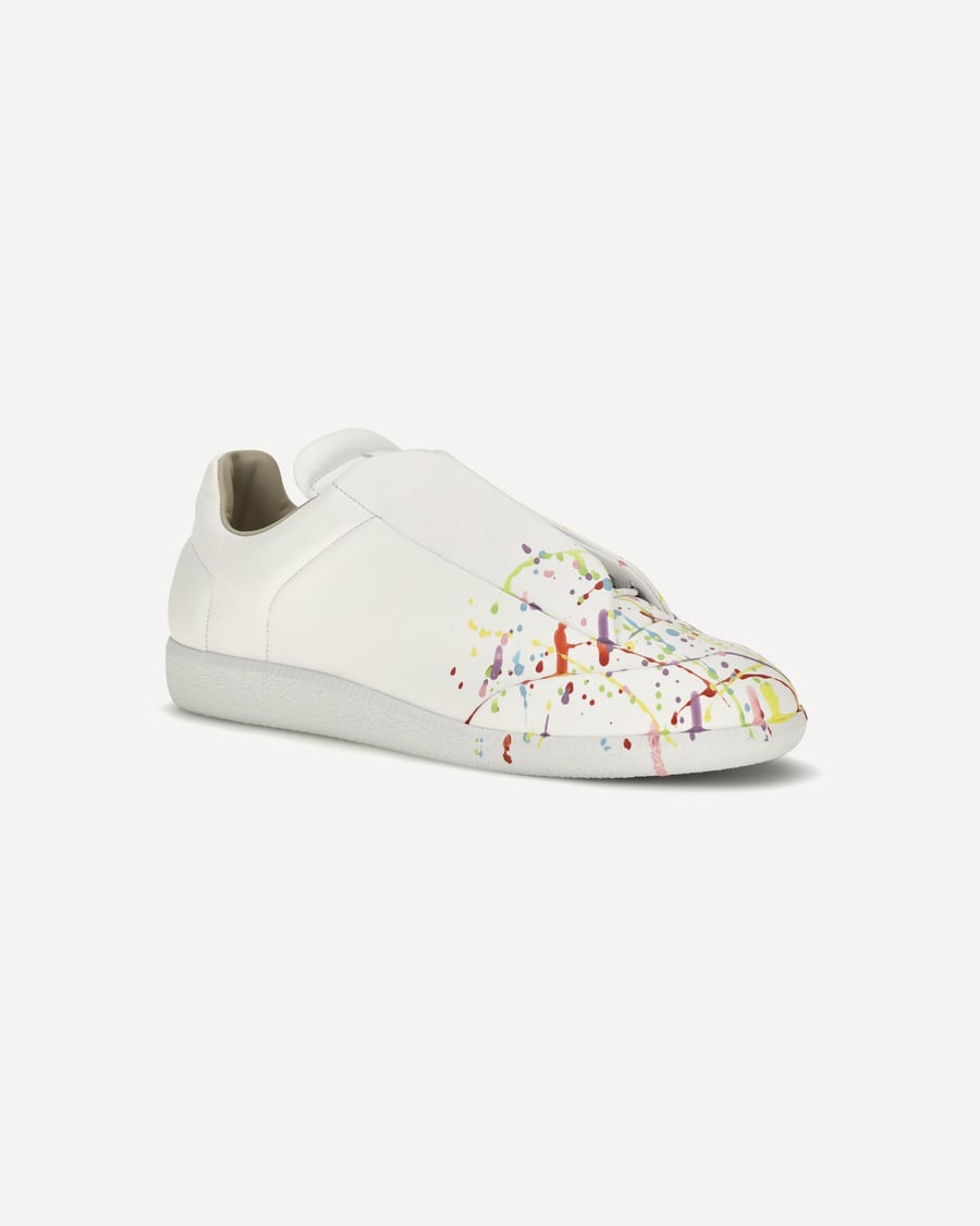 MARGIELA Future leather Sneakers, view 4
