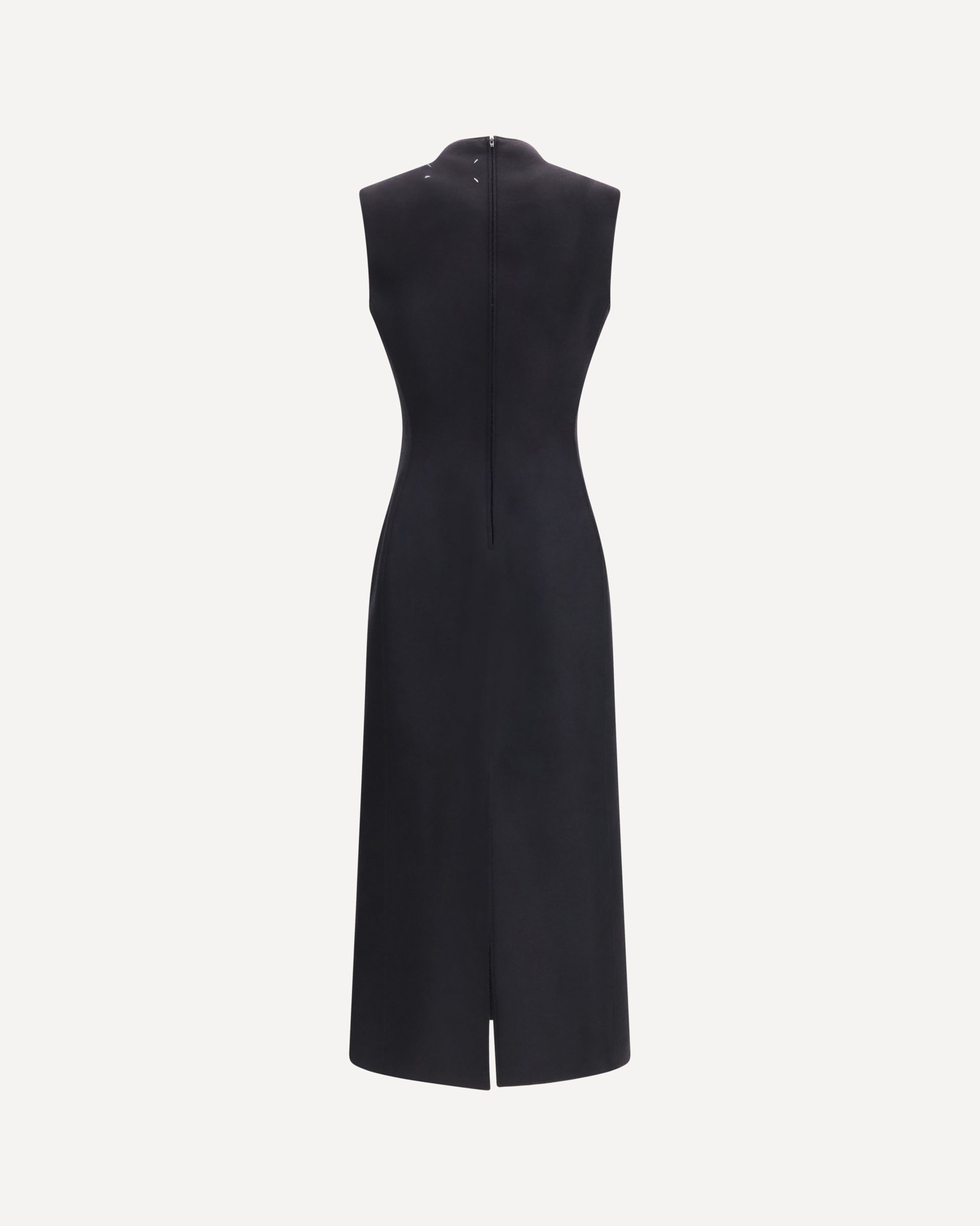 MARGIELA Sleeveless virgin wool midi Dress