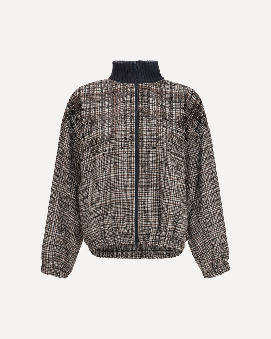 Brunello Cucinelli Padded Jacket with sequin details