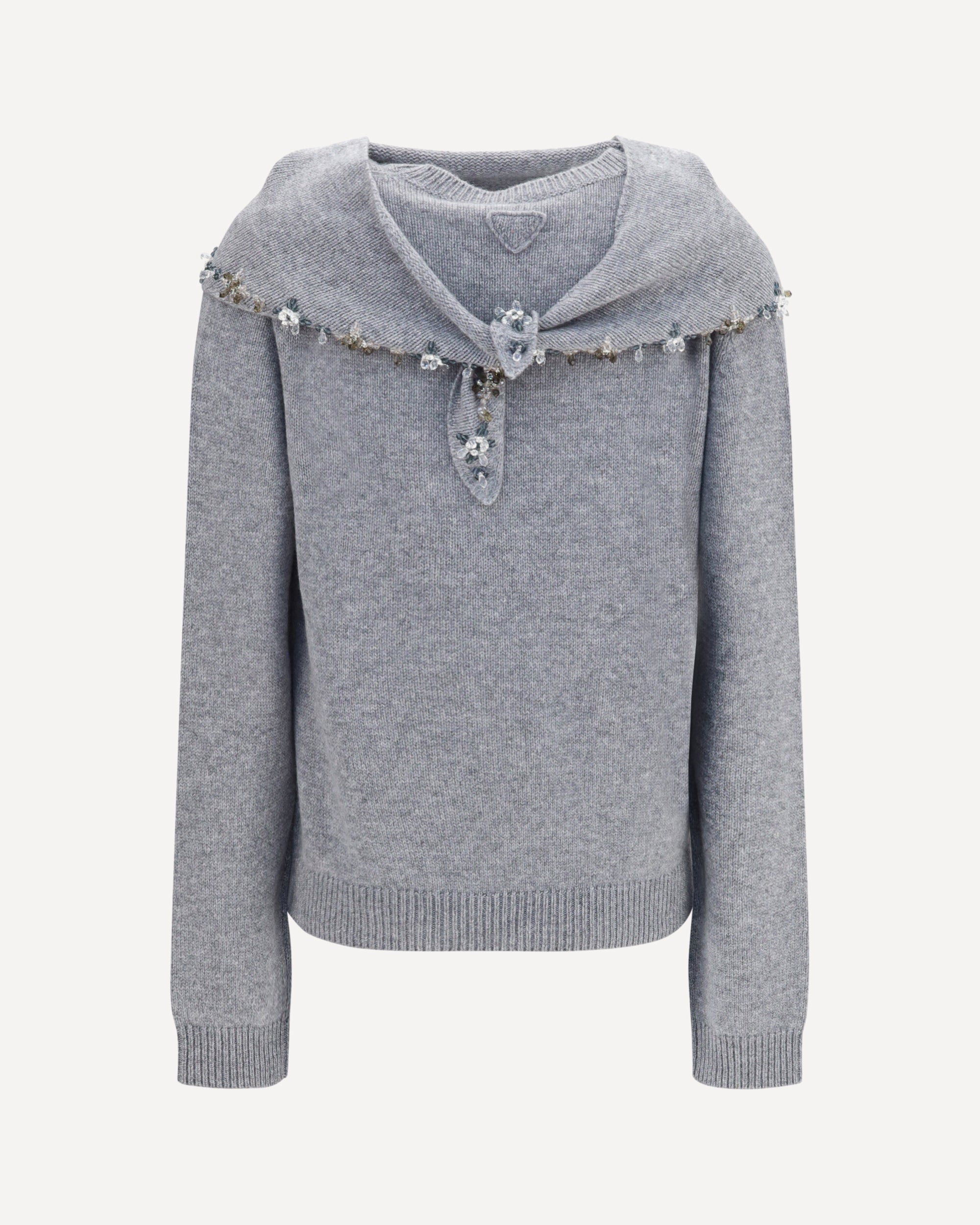 Prada Sweater with integrated scarf, view 2