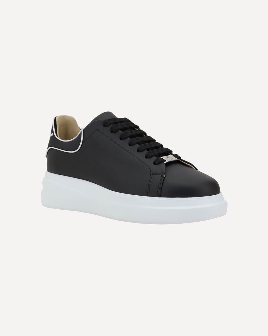 PHILIPP PLEIN Leather Sneakers, view 4