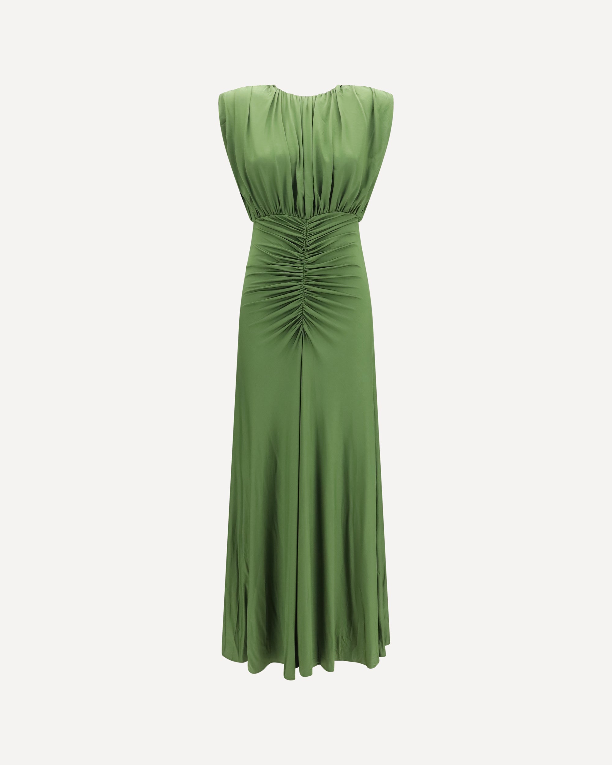 self-portrait Jersey gathered maxi Dress