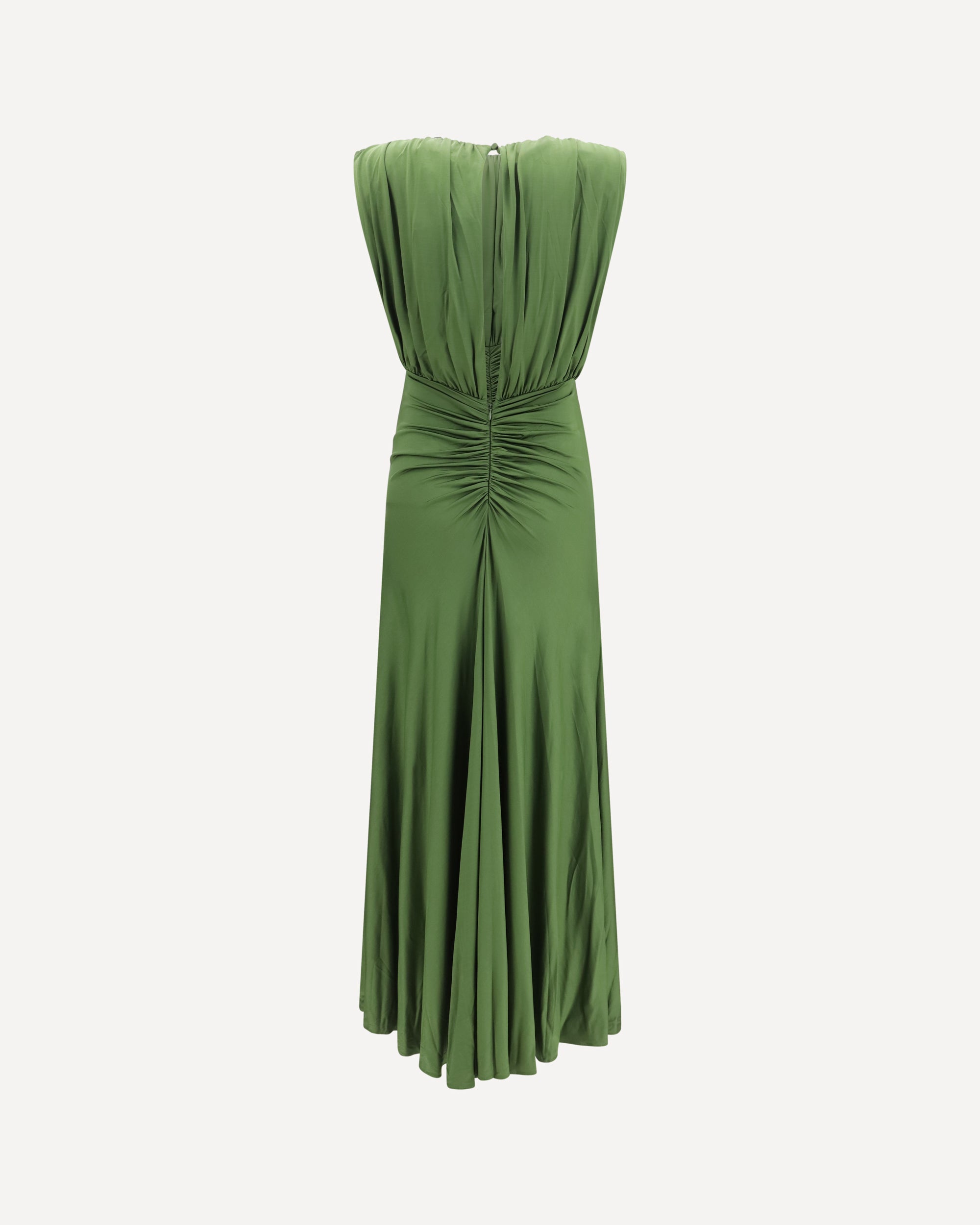 self-portrait Jersey gathered maxi Dress, view 2