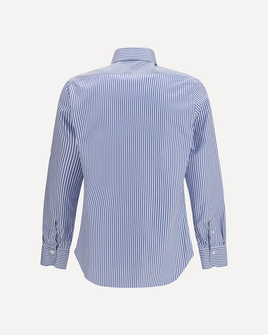 FINAMORE Striped Shirt, view 4