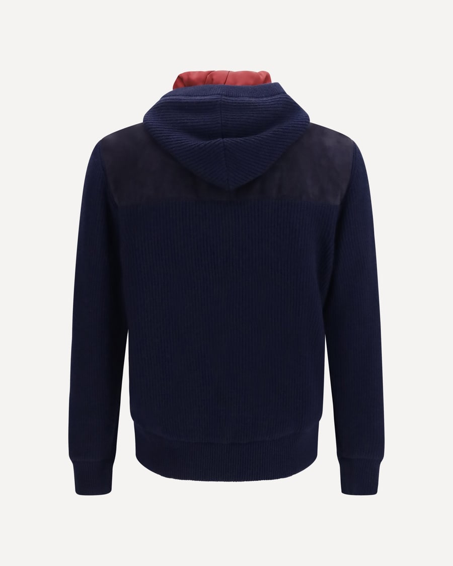 Brunello Cucinelli English Knit Jacket, view 4