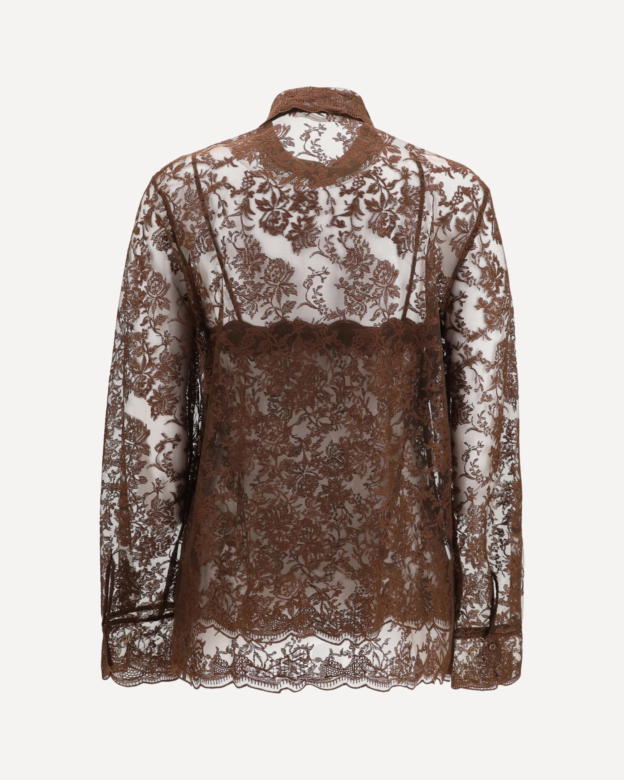 ERMANNO SCERVINO Lace Shirt, view 2