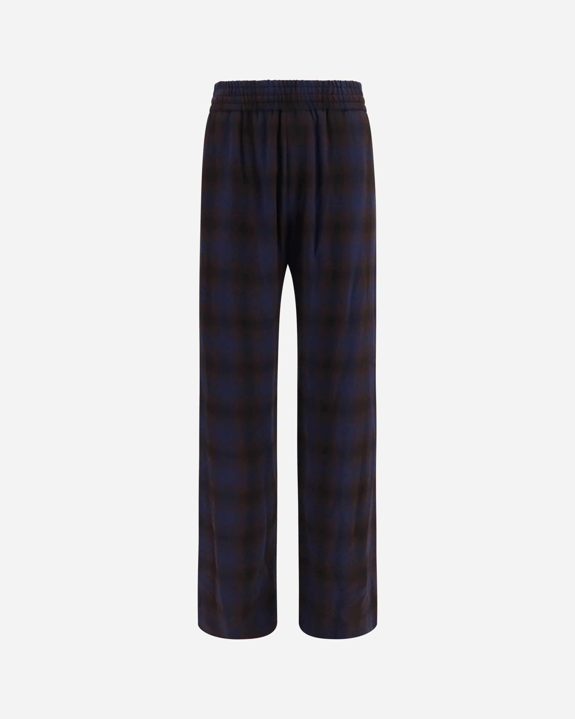 Dries Van Noten Checked Trousers