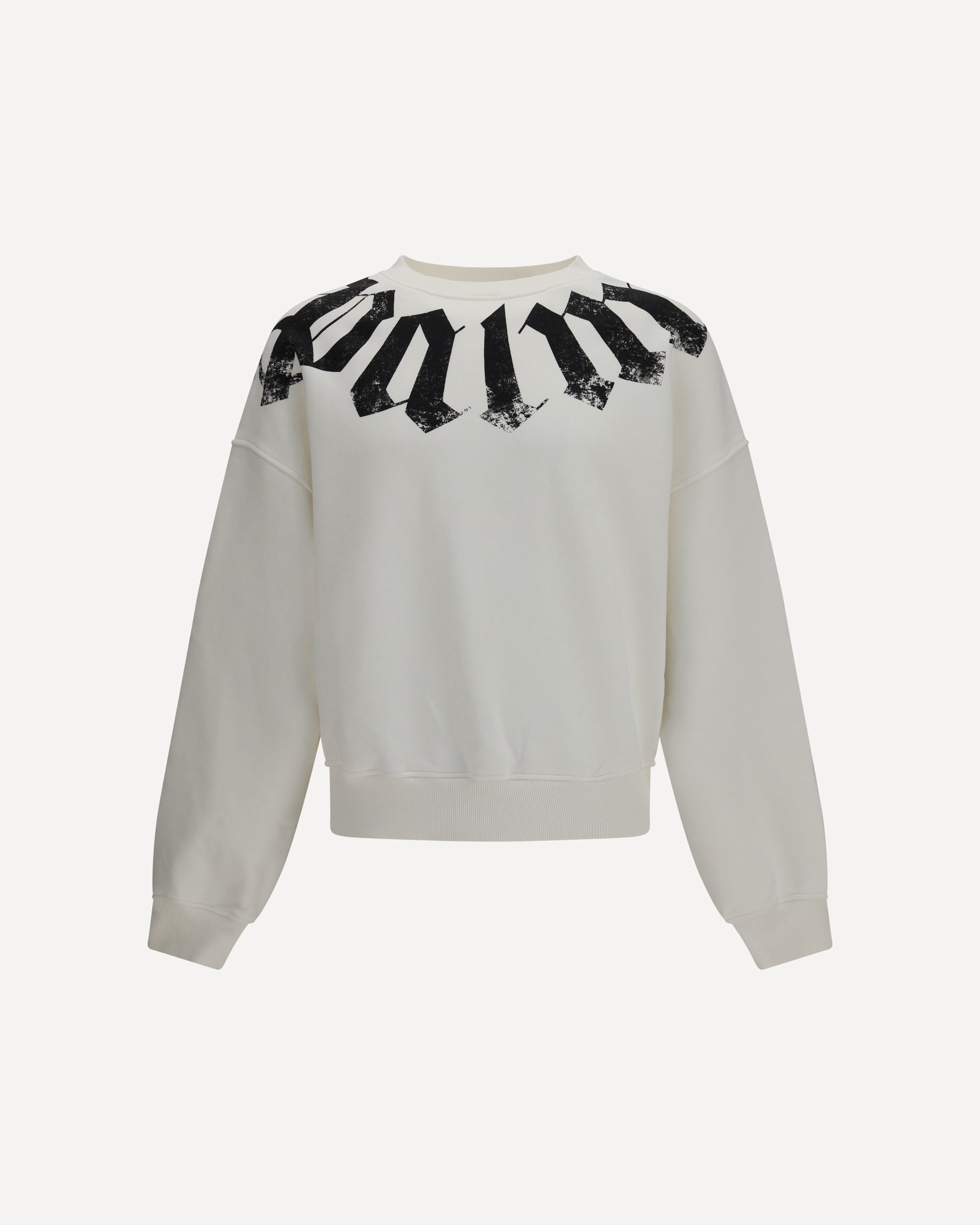 Palm Angels Big neck logo Sweatshirt