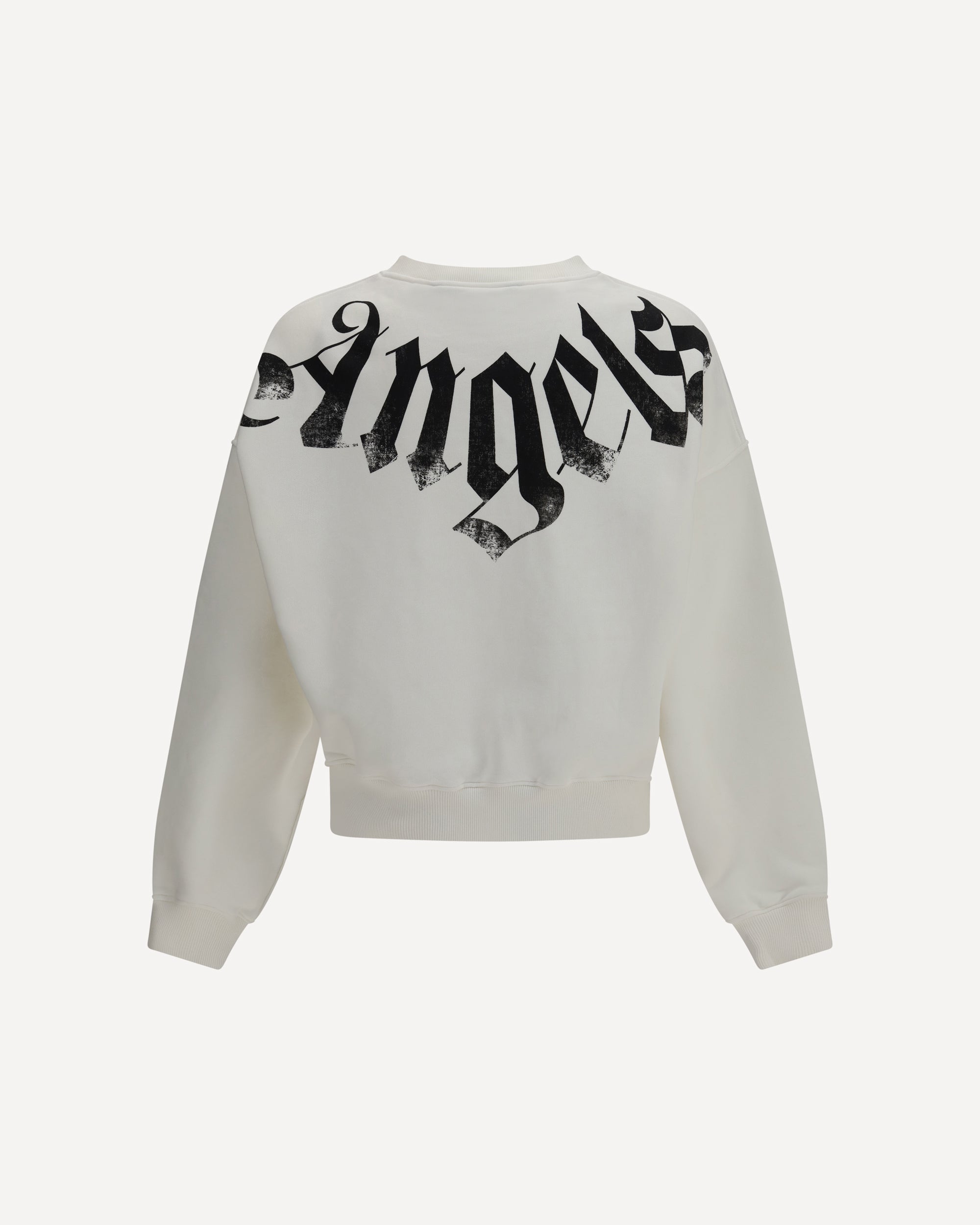 Palm Angels Big neck logo Sweatshirt, view 2