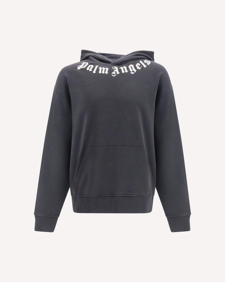 Palm Angels Logo Hoodie, view 3