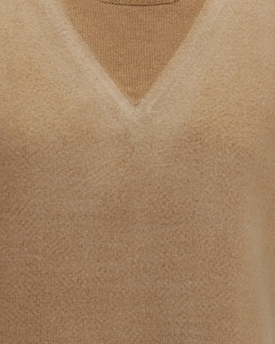 MARGIELA Double-layer wool Knit Vest, view 5