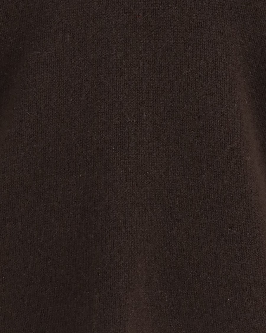 ALLUDE V neck Sweater, view 5