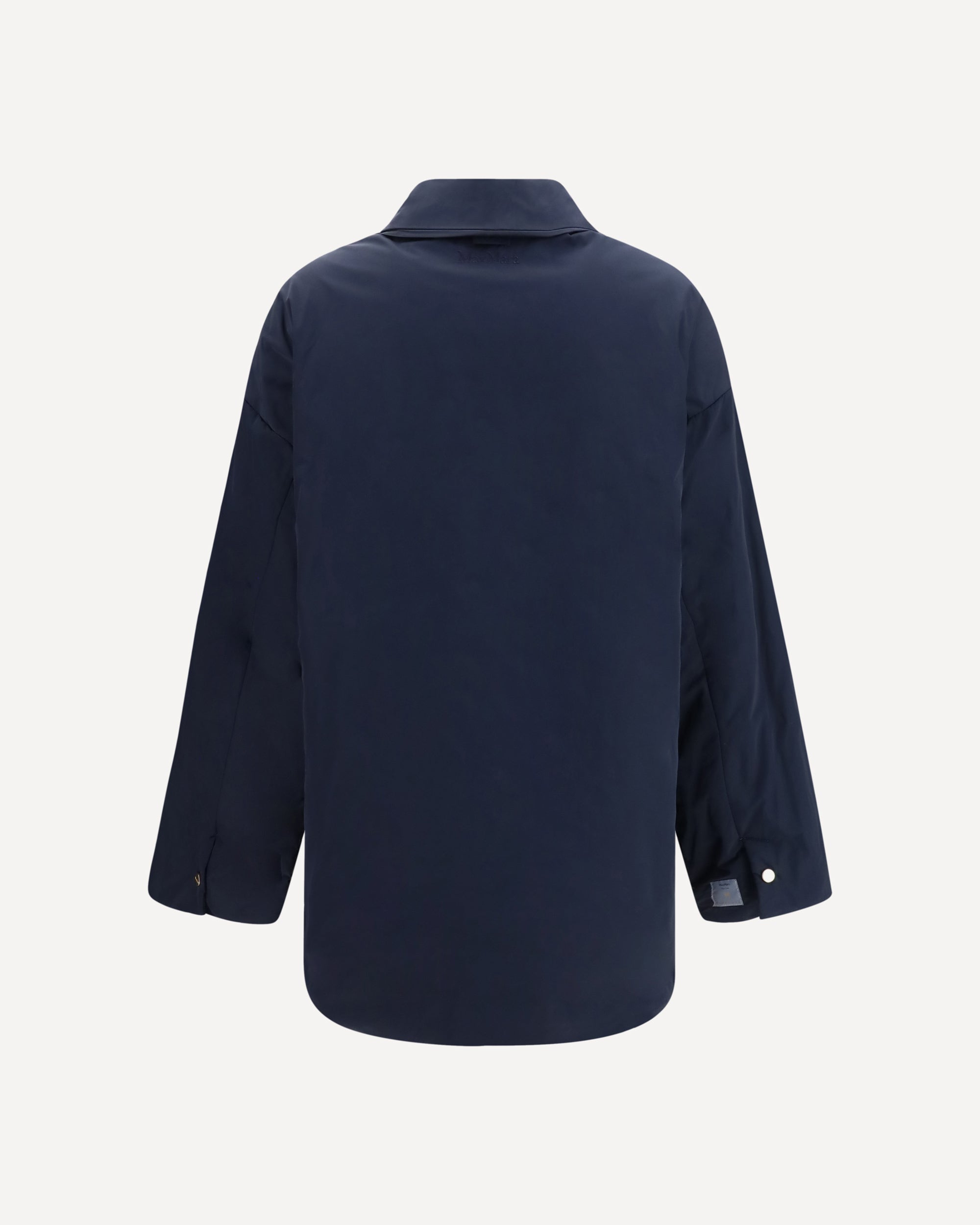 Max Mara The Cube Reversible padded Jacket in radzmir and water repellent canvas, view 2