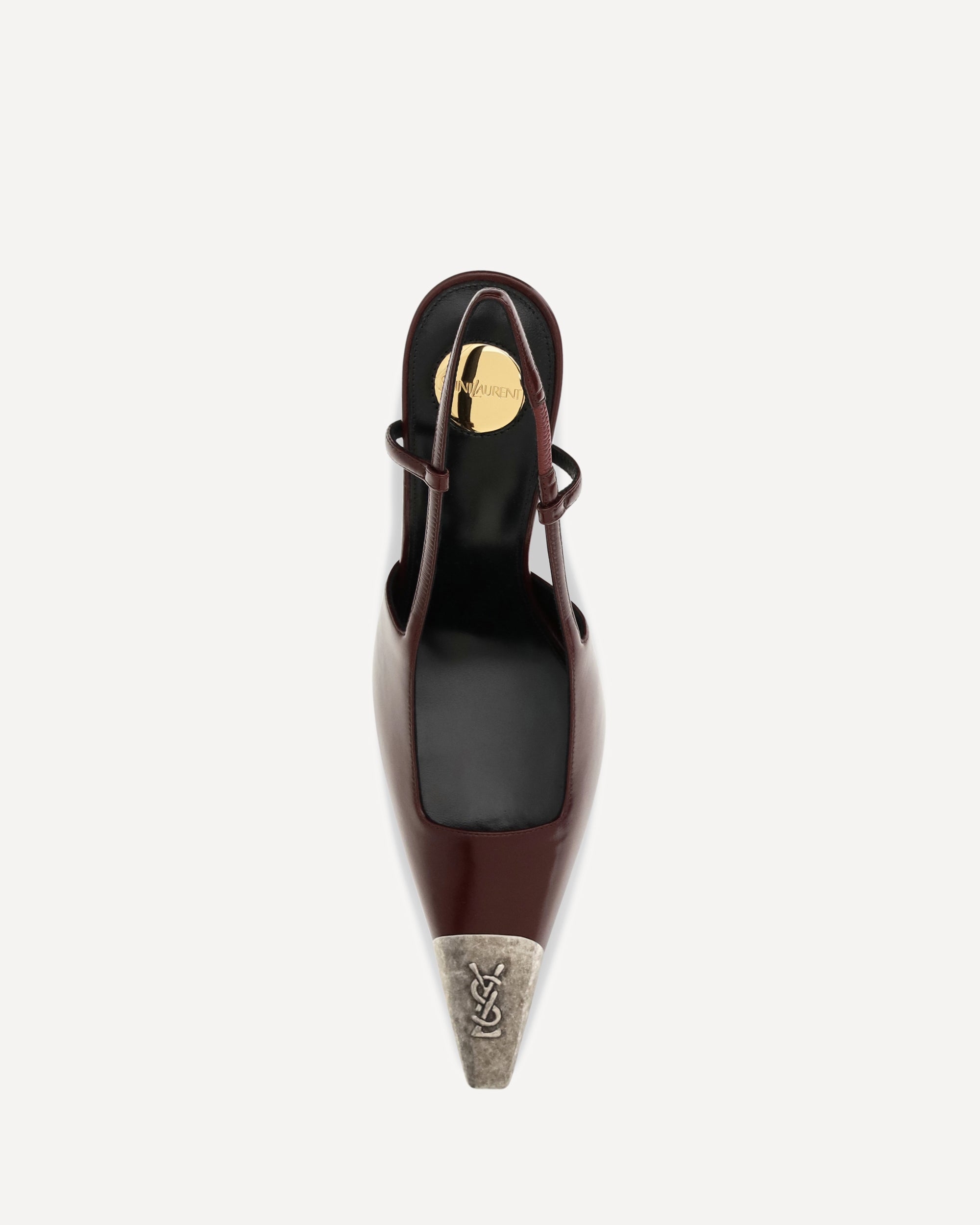 Saint Laurent Jeanne smooth leather Pumps, view 2