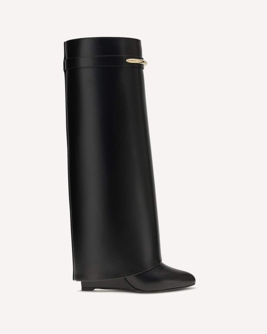 Givenchy Leather Shark Boots, view 3