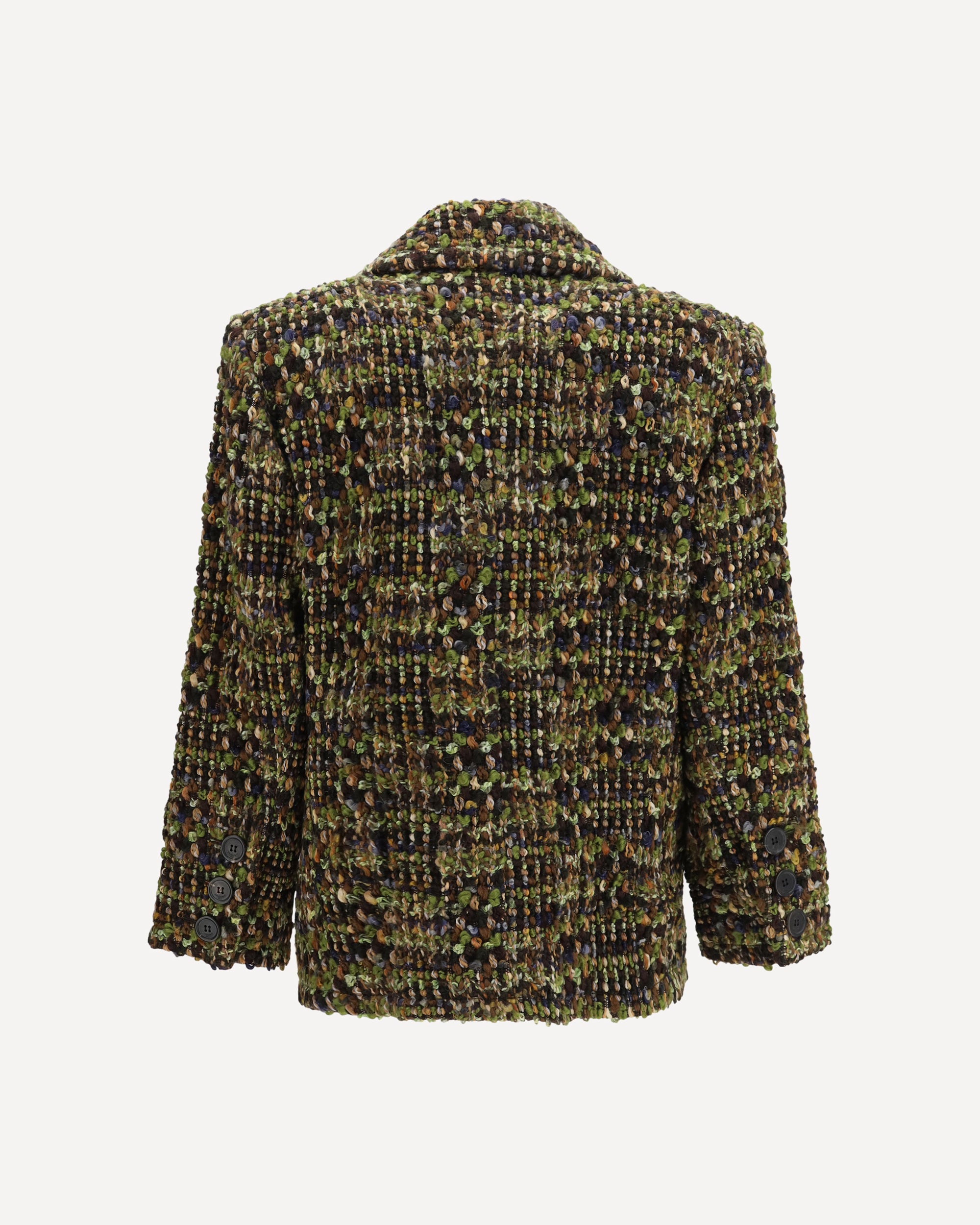 Saint Laurent Tweed single-breasted Jacket, view 2