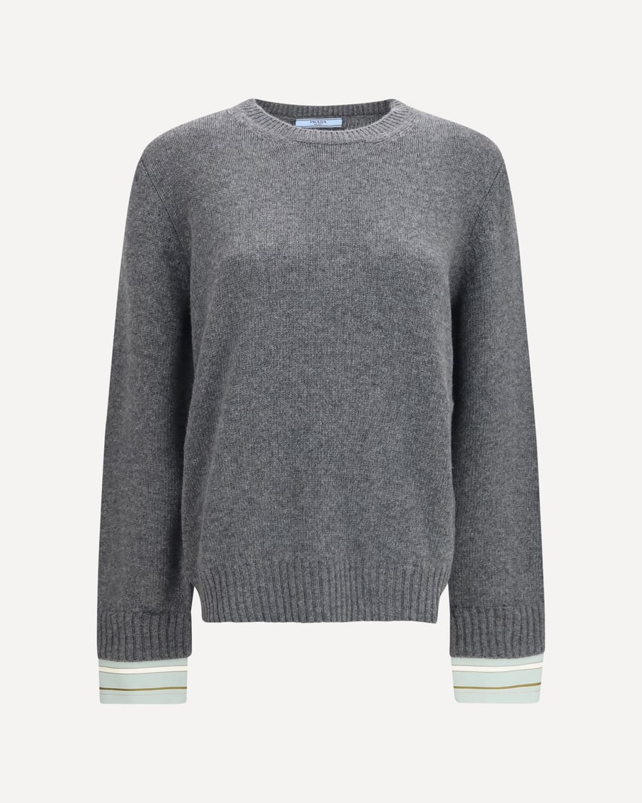 Prada Crewneck wool Sweater, view 3