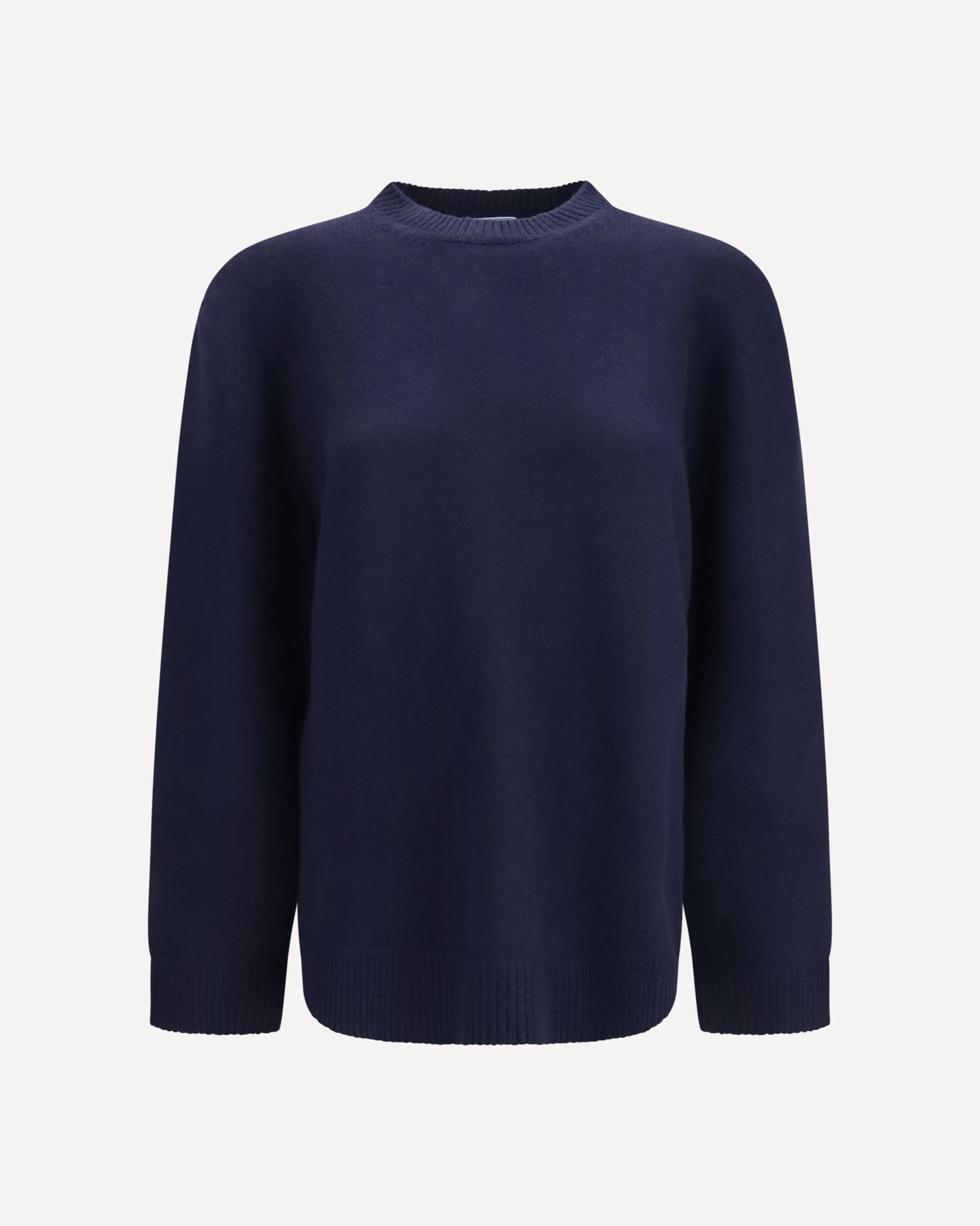 Prada Crewneck Sweater with suede elbow patches