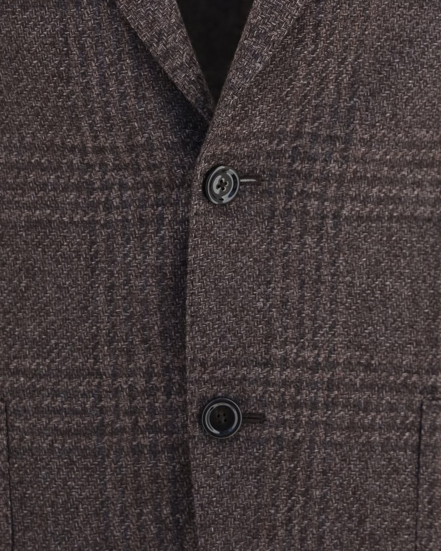 LARDINI Single-breasted wool-blend Blazer, view 5