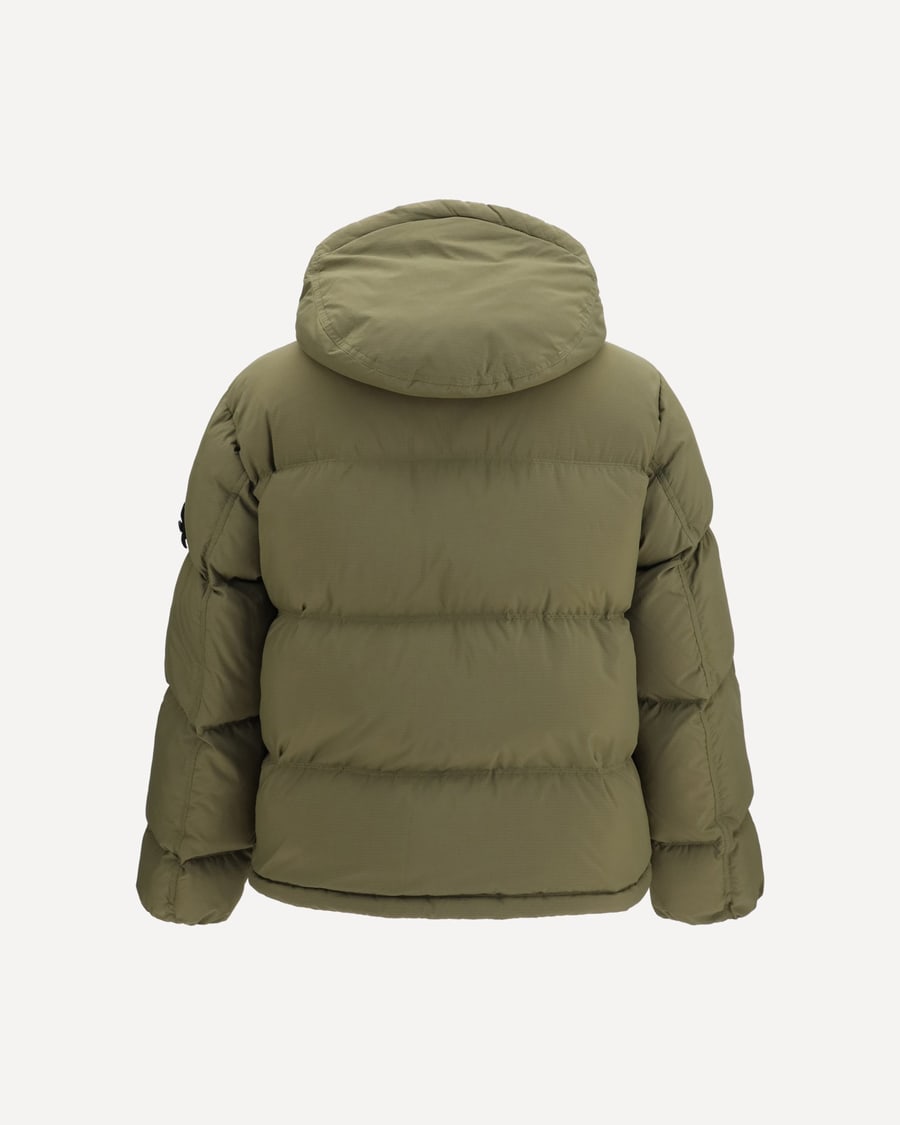 Stone Island Detachable hood down Jacket, view 2