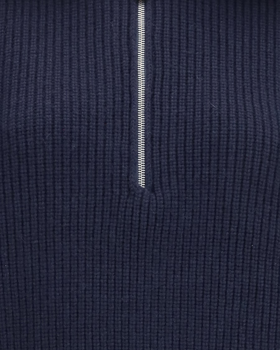 MALO Cashmere high-neck zip Sweater, view 5