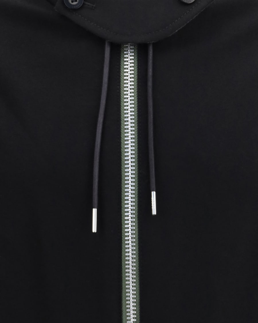 SACAI Hooded flannel Jacket, view 5