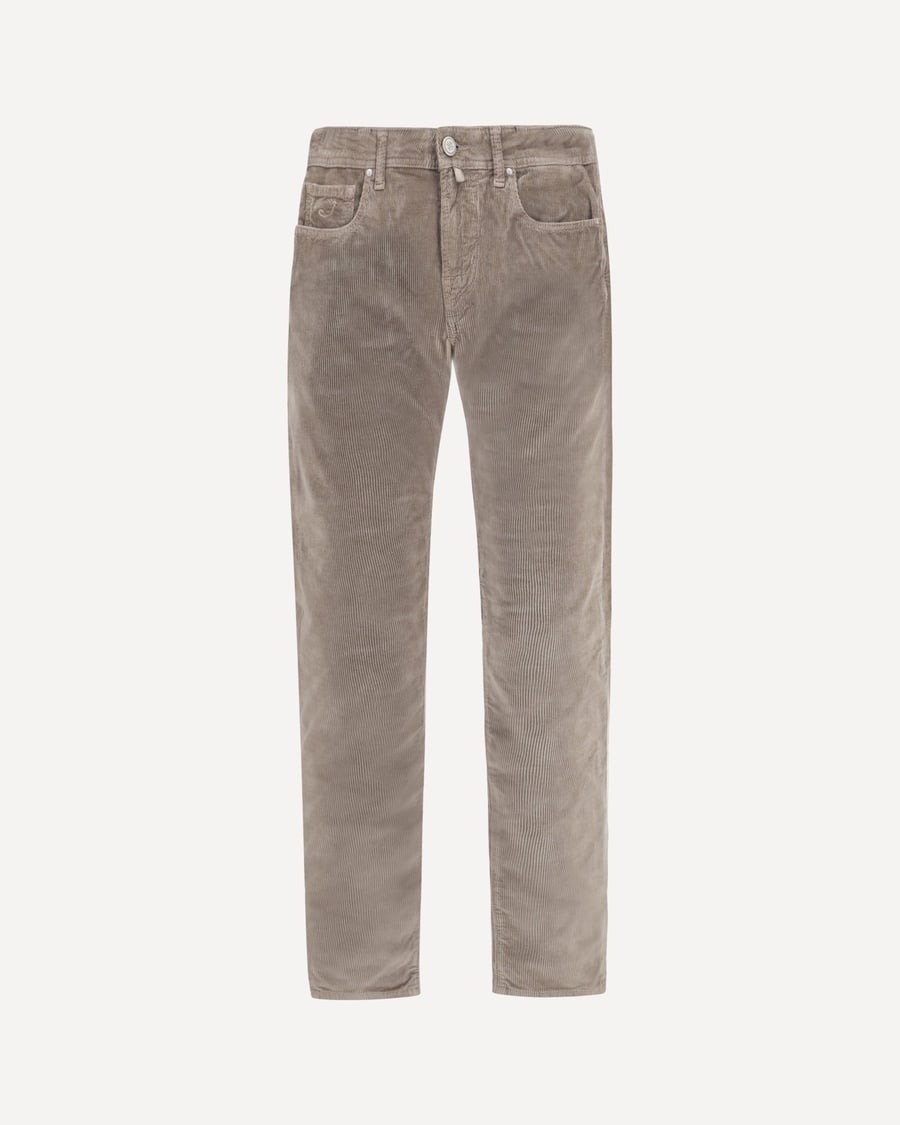 JACOB COHEN Pants in straight-leg corduroy, view 3