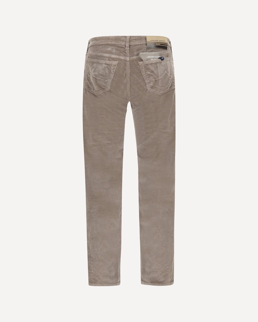 JACOB COHEN Pants in straight-leg corduroy, view 4