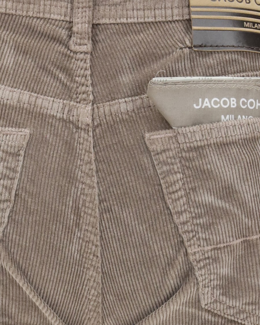 JACOB COHEN Pants in straight-leg corduroy, view 5