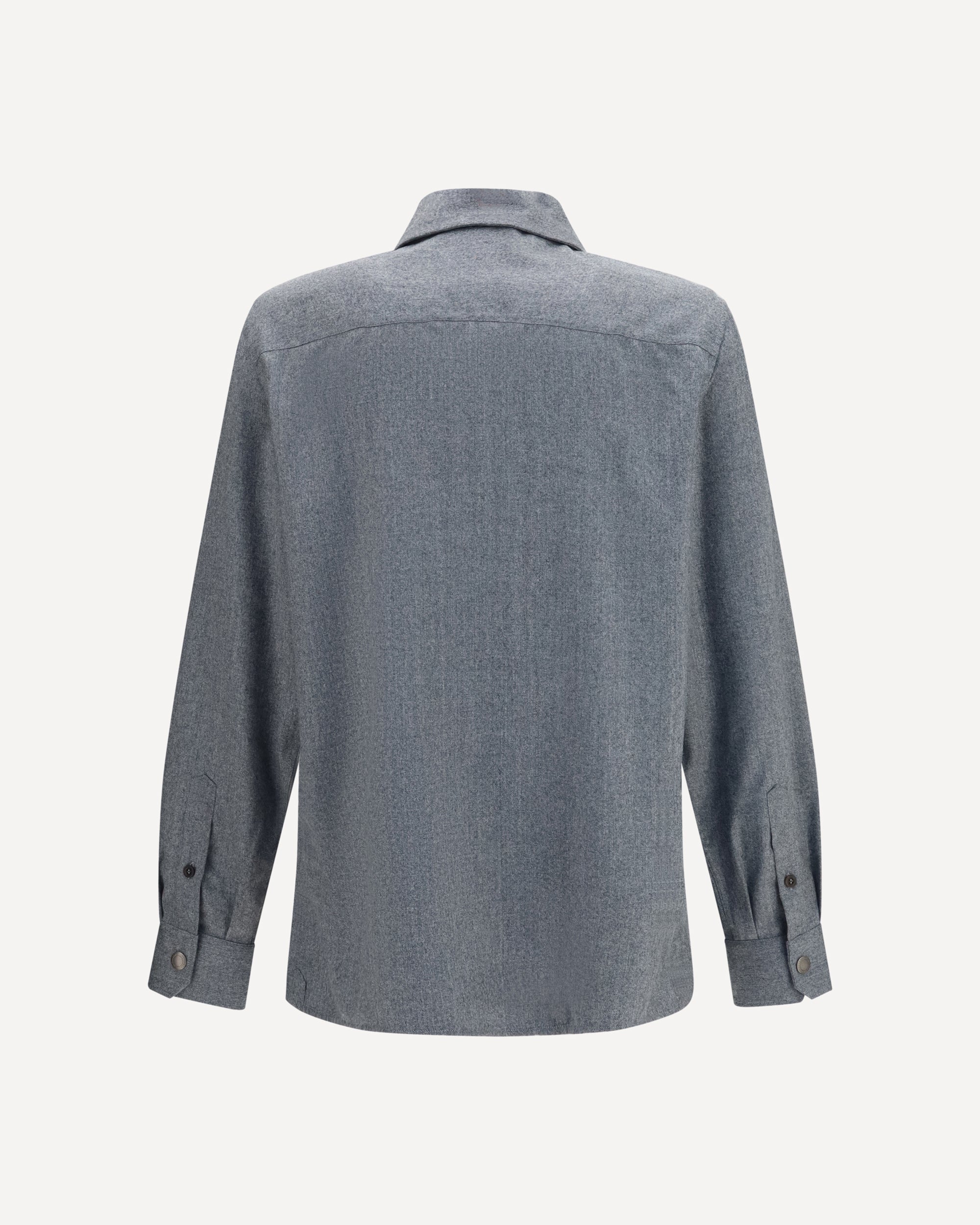 Brunello Cucinelli Virgin wool Shirt, view 2