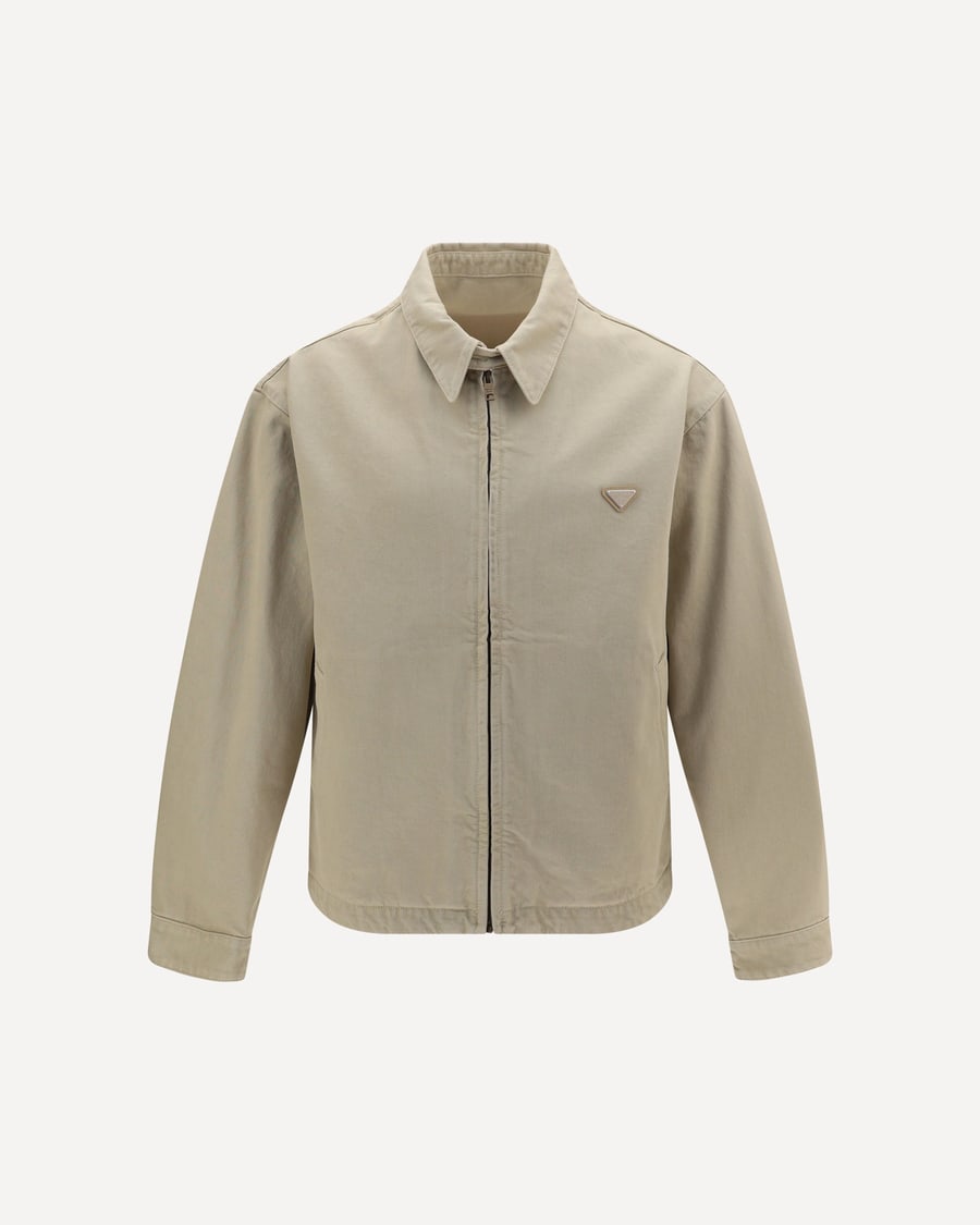 Prada Denim Blouson Jacket, view 3