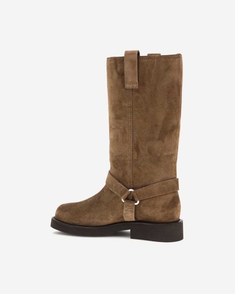 Brunello Cucinelli Suede Boots, view 5