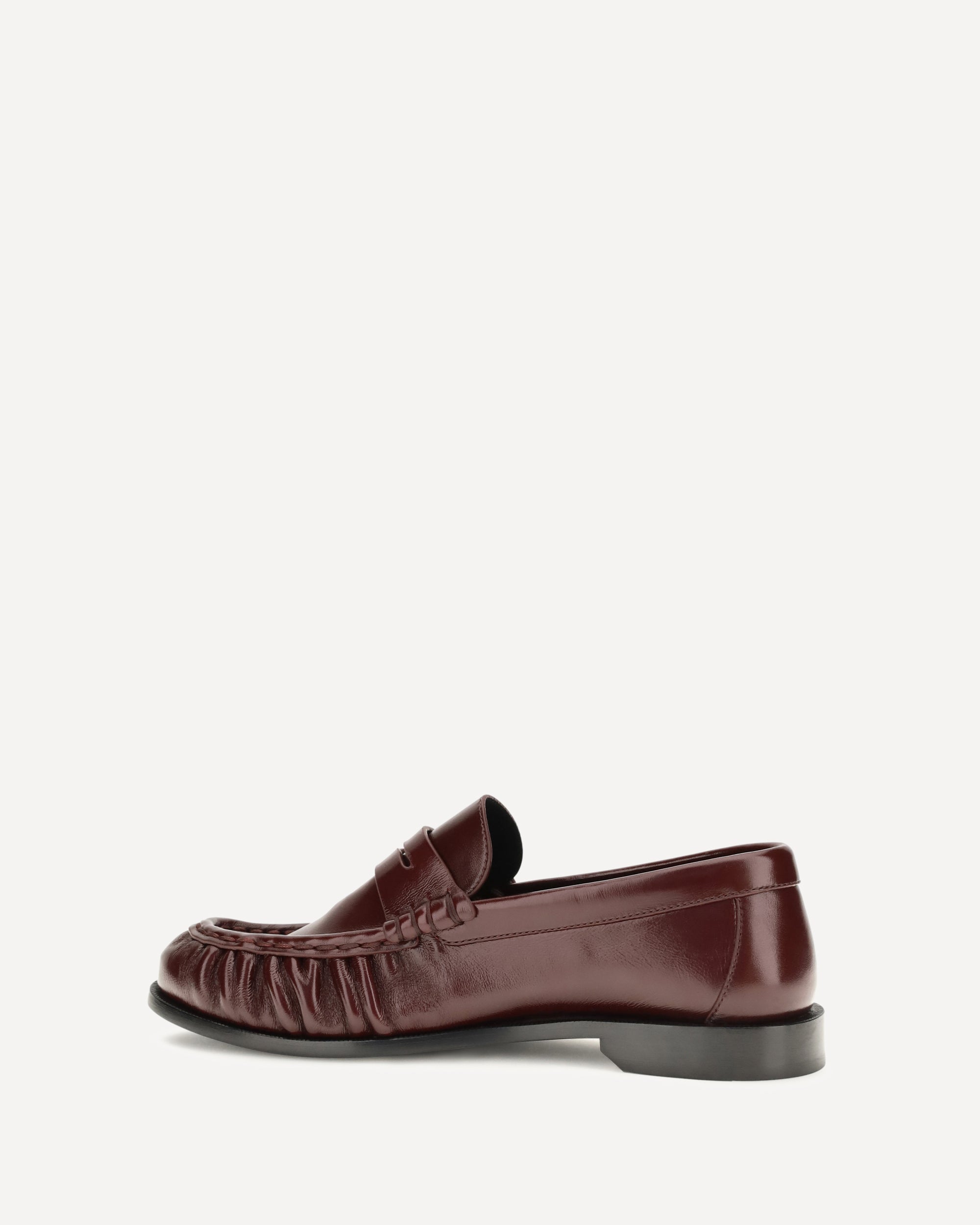 Saint Laurent Le Loafer polished leather Loafers, view 2
