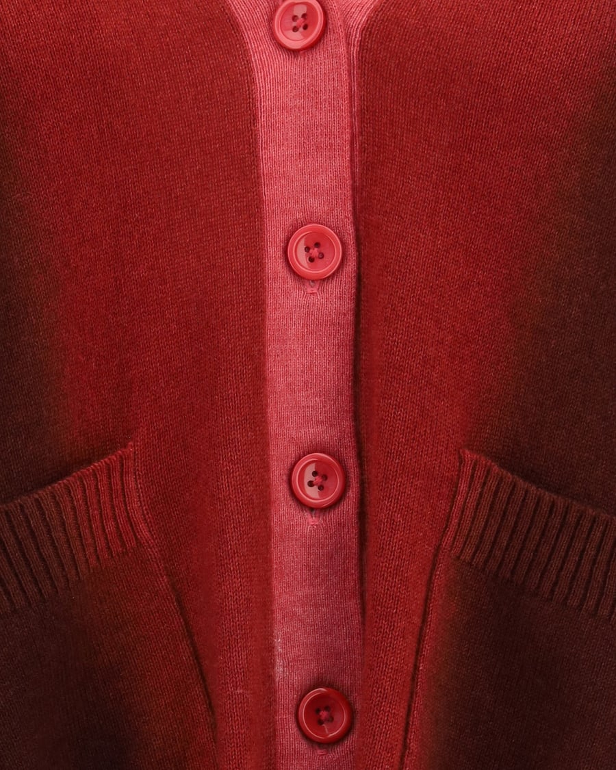 MIRROR IN THE SKY Ombré Cardigan with pockets, view 5