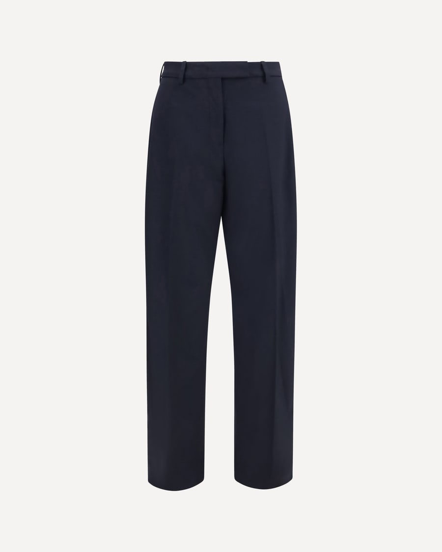 THE LATEST Straight-leg wool-blend Pants, view 3