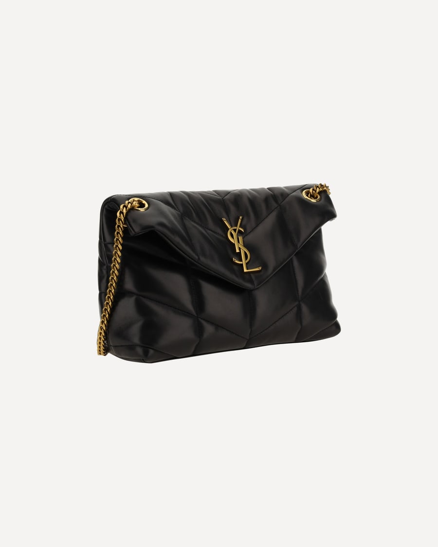 Saint Laurent Puffer Toy Shoulder Bag, view 4