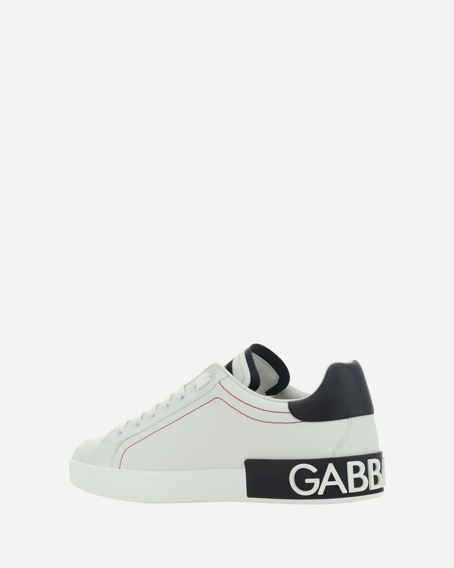 Dolce & Gabbana Leather Sneakers, view 2