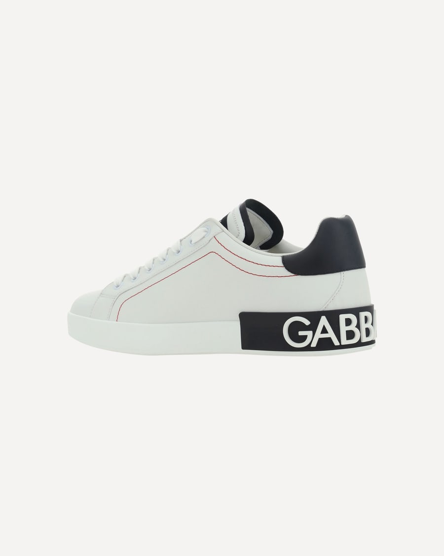 Dolce & Gabbana Leather Sneakers, view 5