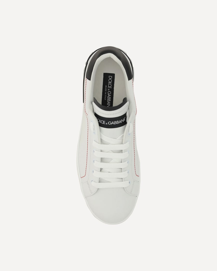 Dolce & Gabbana Leather Sneakers, view 6