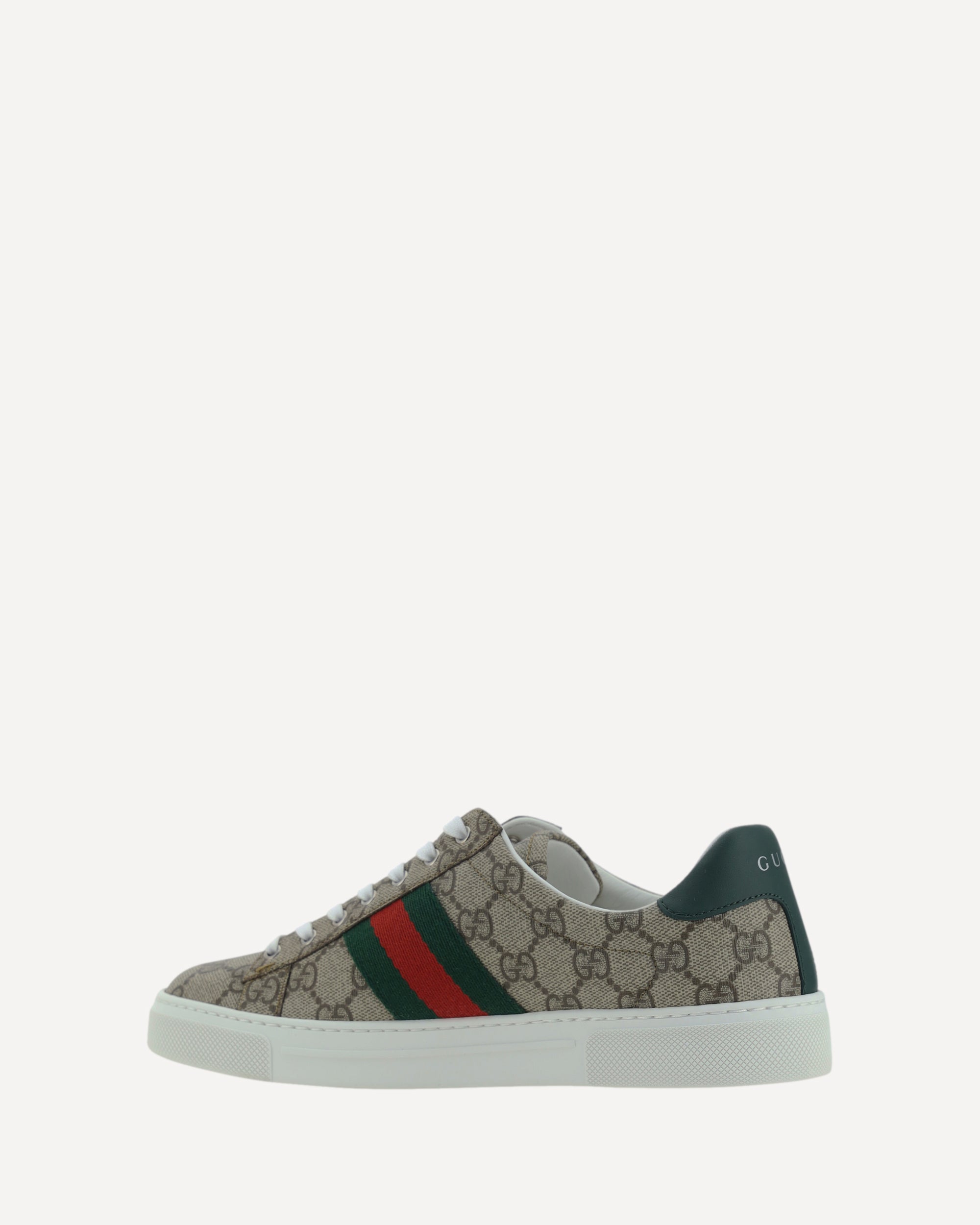 Gucci Sneakers with GG monogram and Web detail, view 2