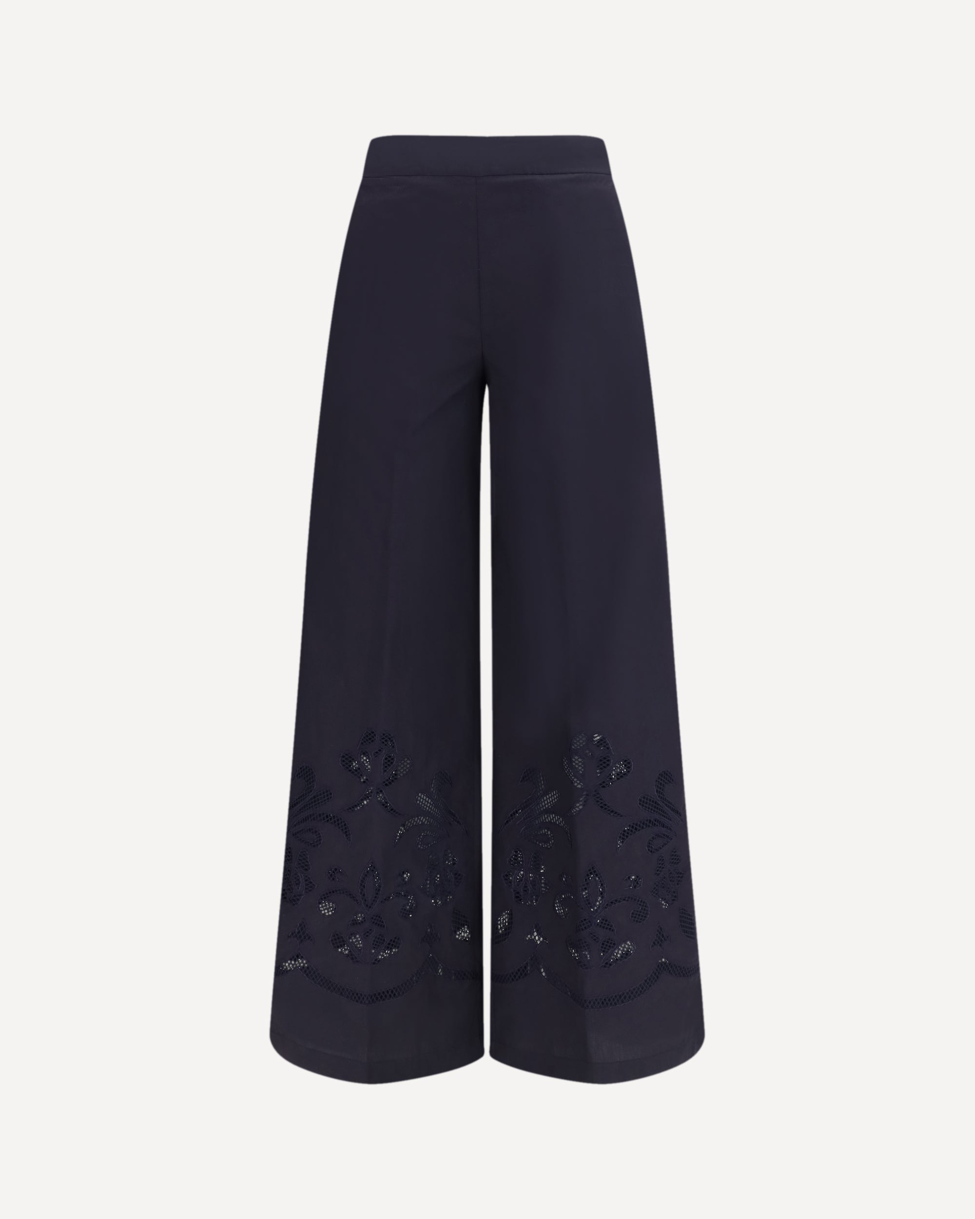 Forte_Forte Embroidered cotton Pants