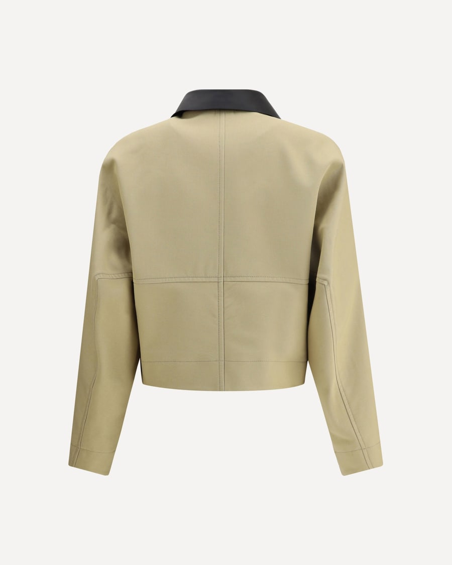 Givenchy Cropped cotton and wool Caban, view 4